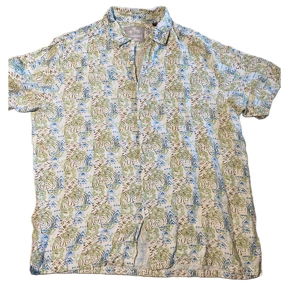 Margaritaville Jimmy Buffet hawaiian style t shirt